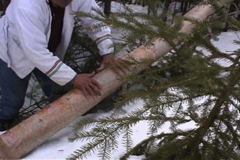 mesurer le bois avec ses mains