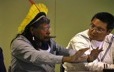 Kayapo chief Raoni explains his political approach to the Unaman-shipu chief