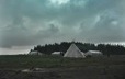 Traditional camp grounds on an island in the Mingan Archipelago