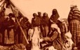 Historical image of a group of Naskapi in James Bay