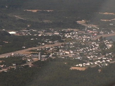 Vue aérienne de la communauté d'Essipit