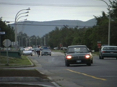 Le boulevard des Montagnais de la communauté de Uashat